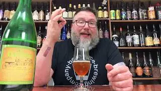 Massive Beer Reviews 1909 Brasserie de Blaugies Biere Darbyste Belgian Ale with Fig Juice