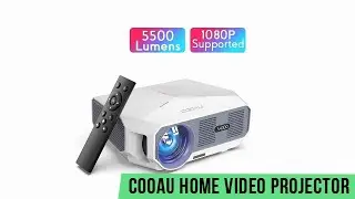 COOAU 5500 lumens home video projector review