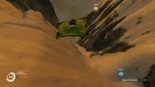 Steep - 2 minute long wingsuit flight