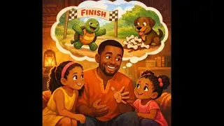 AFRICAN FOLKTALE FOR CHILDREN | The Race between the Dog and the Tortoise