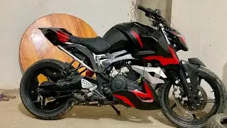 Homemade street fighter/ Yamaha fz. #transformation #automobile #rider #yamaha#yamahafz