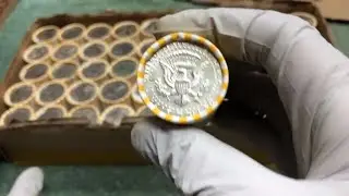 Silver Sunday! Coin Roll Hunting Half Dollars! A Little Better than Last Hunt! Stackattack