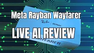 LIVE AI Meta Ray-Ban Wayfarer Smart Glasses Review. #POV #MetaLiveAI #Review  