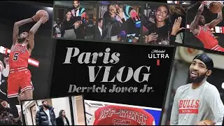 Paris Vlog: Derrick Jones Jr's best week ever | Proposal, The City, Off-White & More | Chicago Bulls