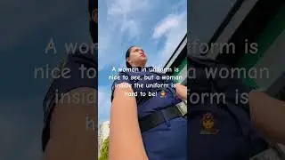A woman in uniform is nice to see, but a woman inside the uniform is hard to be! 🧑&zwj;🚒 #fyp #foryou