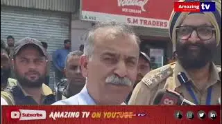Amarnath Yatra 2025 | Bandipora DC Welcomes First Batch at Shadipora Transit Camp | Amazing TV USA