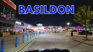 Night Drive Around Leisure & Shopping Places in Basildon | September 4, 2024 🚗✨