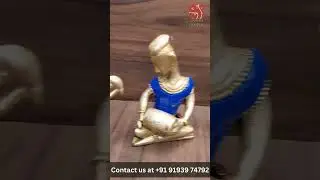 Elevate your home decor with our exquisite set of Decoration Brass Musician Figurines.  #homedecor