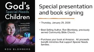 Ron Blomberg Book Signing and Presentation
