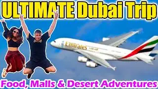 ULTIMATE Dubai 2025 Travel Vlog ✈️ Desert Safari to Food Hidden Gems 🌯