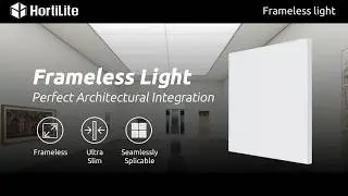 Frameless Ultra-Slim Panel Light | Clean Design, Seamless Integration