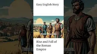 English Story. Rise and Fall of the Roman Empire. P1. #BasicEnglish #EnglishLearning #EasyEnglish
