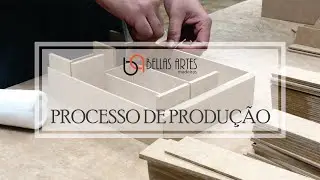 PROCESSO DE PRODU&Ccedil;&Atilde;O DAS CAIXAS EM MDF