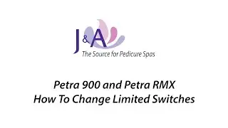 13. J&A How to Video - Petra 900 and Petra RMX - How To Change Limit Switch for Massage Chair