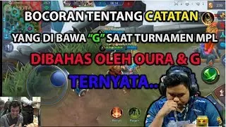 INILAH ISI DARI CATATAN  EVOS 