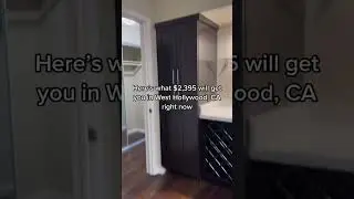 Apartment tour in West Hollywood #shorts
