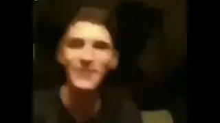Guy face swaps ghost meme