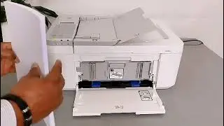 How To Install Ink Cartridges and Load Paper on Canon Pixma TR4756i