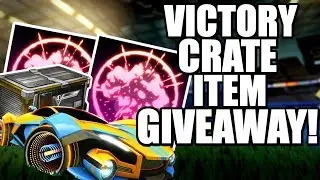 FREE Victory Crate Items! | Black Market / New Car + MORE (Rocket League Giveaway)