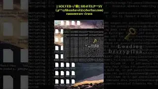 SHAVELP**SY (.p**sylikeashavel@cyberfear.com) ransomware virus #shorts #trending #Shavelpussy