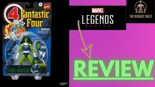 Marvel Legends SHE-HULK (Fantastic Four Retro Card) Review!