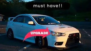 Evo X gets new lights! | Spyder Headlights
