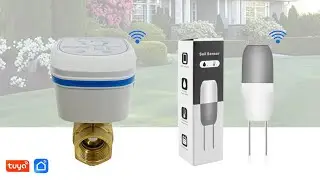 Navarch Tuya Smart Valve and Soil Sensor Combination for Automated Precision Irrigation