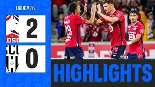 LOSC - ANGERS SCO (2-0) - 2&egrave;me journ&eacute;e - Ligue 1 McDonald's 24/25