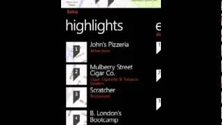 6. Windows Phone 7 Mango - Local Scout