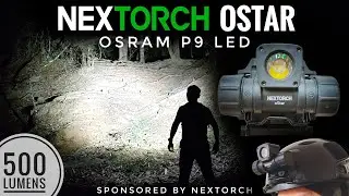 NEXTORCH oStar Multi-function High Performance Headlamp, Osram P9, 500lm, 131m