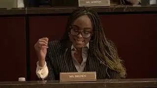 Rep. Brown Remarks on Trump Admin Lawlessness, Coverups, and Defunding of Crime Prevention Programs