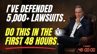 Florida Business Lawyer Explains: First Moves to Win a Lawsuit (5,000+ Cases Defended)