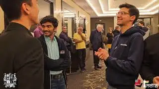 A closing ceremony like no other! Extremely relaxed at WR Chess Masters 2023