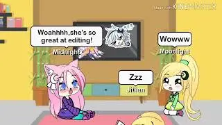 Sleep-Over with my Bff,Moonlight! | GLMM | Midnight and moonlight playz_24 | Gacha Life | #Gachalife