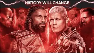 END OF BLOODLINE? 😱 Roman Reigns vs Cody Rhodes | WWE Epic Match