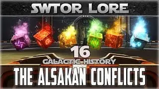 Star Wars Galactic History 16: THE ALSAKAN CONFLICTS | SWTOR Korriban Datacron