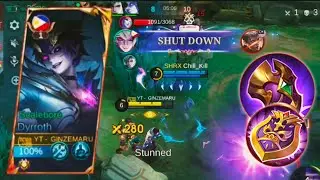 DYRROTH HYBRID SEMI TANK ROAM FULL ITEM & EMBLEM - MLBB