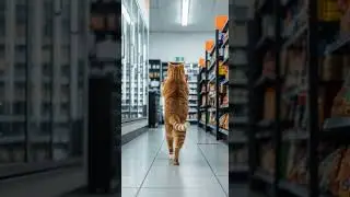 This cat is definitely going to have a big surprise chase #cats #funnycats #petvideos
