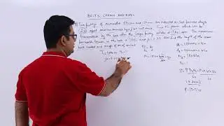 Problem 1 On Belts