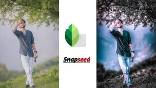 Snapseed Pre-set Dark Black Effect 🔥 | Darkness Editing