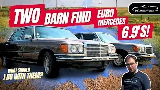 I Bought TWO Euro 6.9 Mercedes That Were Sitting UNTOUCHED For OVER 20 YEARS!