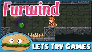 FURWIND 🦊 A Fun Fox Platformer 🍔 Lets Try Games 🍔