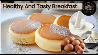 Restaurant Style Pancakes at Home | Super Soft & Easy Pancake Recipe By mom's magic masala recipe
