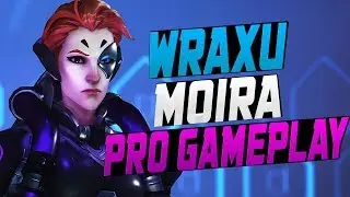 WRAXU PRO MOIRA! HE'S INSANE! [ OVERWATCH SEASON 7 TOP 500 ]