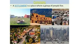 Settlement Geography (Introduction)