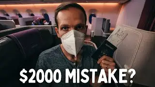 OUR BIGGEST TRAVEL MISTAKE EVER? (Flying to Thailand 2022)
