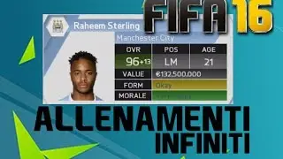 BUG/GLITCH/TRUCCO  ALLENAMENTI INFINITI FIFA 16