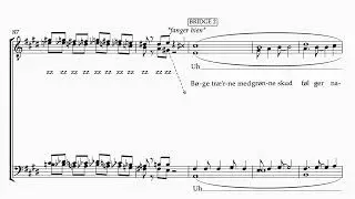 Den lille lysegrønne sang - Arr. Jonas Rasmussen