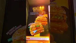 MCDONALD'S ALL NEW BIG YUMMY BURGERS😱🤩|NEW BIG YUMMY CHEESE BURGER😍|CRISPY&CHEESY🤤#shorts #mcd