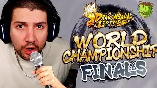 THE MOST EPIC FINAL of the DRAGON BALL LEGENDS TOURNAMENT! WORLD CHAMPIONSHIP DB LEGENDS